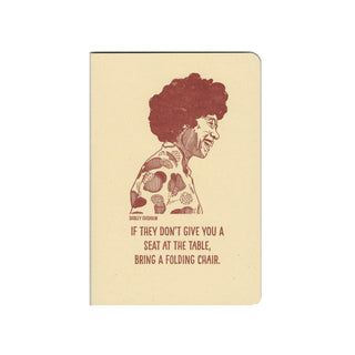 Inspiring Women Notebook - Shirley Chisholm