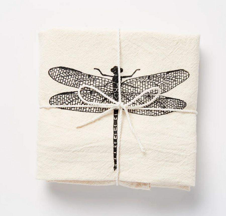 Flour Sack Towel - Dragonfly