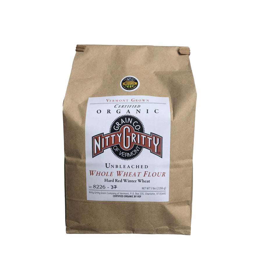 Nitty Gritty Whole Wheat Organic Flour - 5 lb Bag