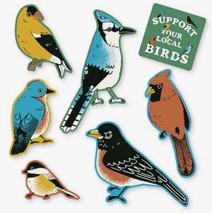 Backard Birds Jumbo Sticker Pack