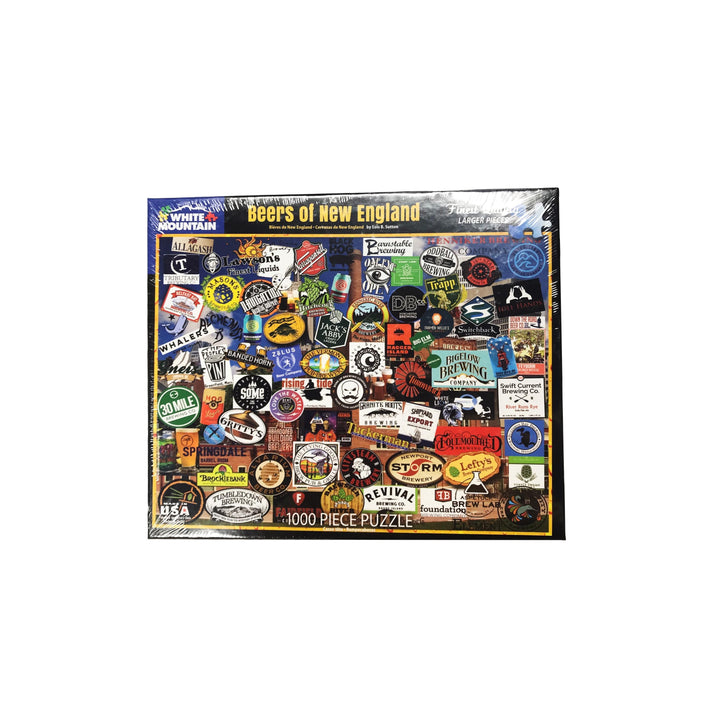 Beers of New England Puzzle - 1000 piece