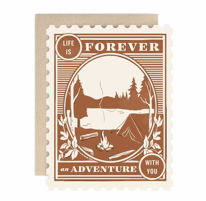 Forever An Adventure With You Card - AH1