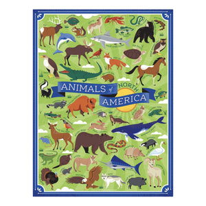 Animals of North America Puzzle - 500 Piece