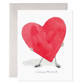 I Love You This Much Card - EF1
