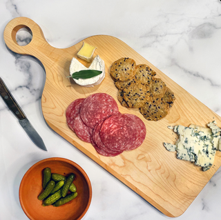 Peacham Large Maple Paddle Cheese Board