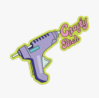 Crafty Bish Sticker