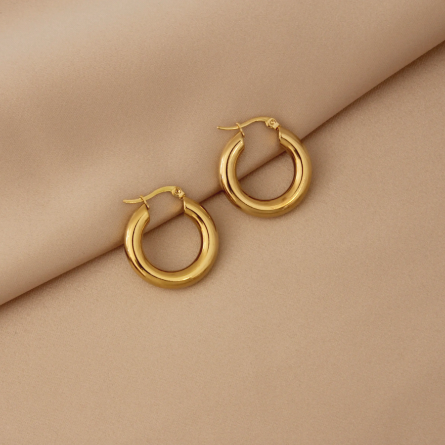 Classic Hoop 18K Gold Plated