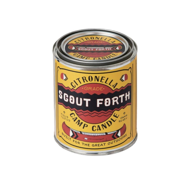 Scout Forth Cintronella Half Pint Candle