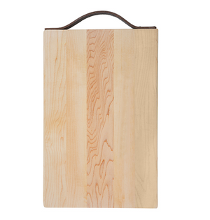Killington Maple Board with Leather Handle - Rectangle