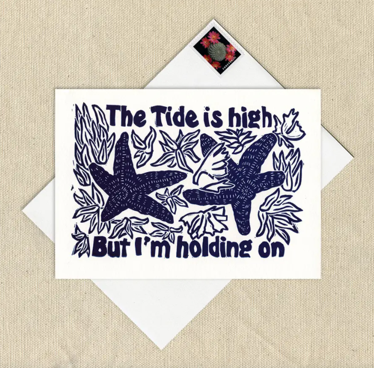 The Tide is High Starfish Card - WW3