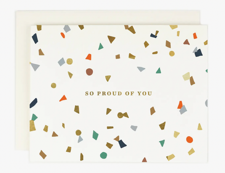 So Proud Of You Confetti Card - AH4