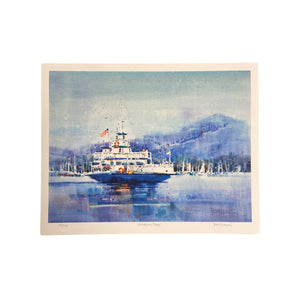 Peter Huntoon Champlain Ferry Print - 11x14