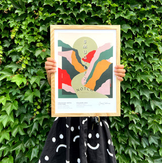 Vermont Parks Collection Print: Smugglers' Notch State Park, Casey Callahan 12x16