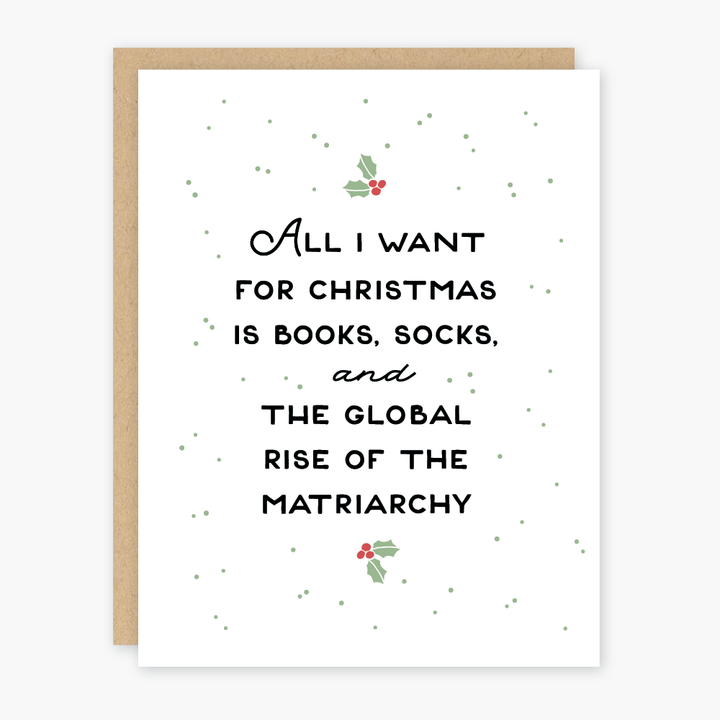 Rise of the Matriarchy Holiday Card - PO7