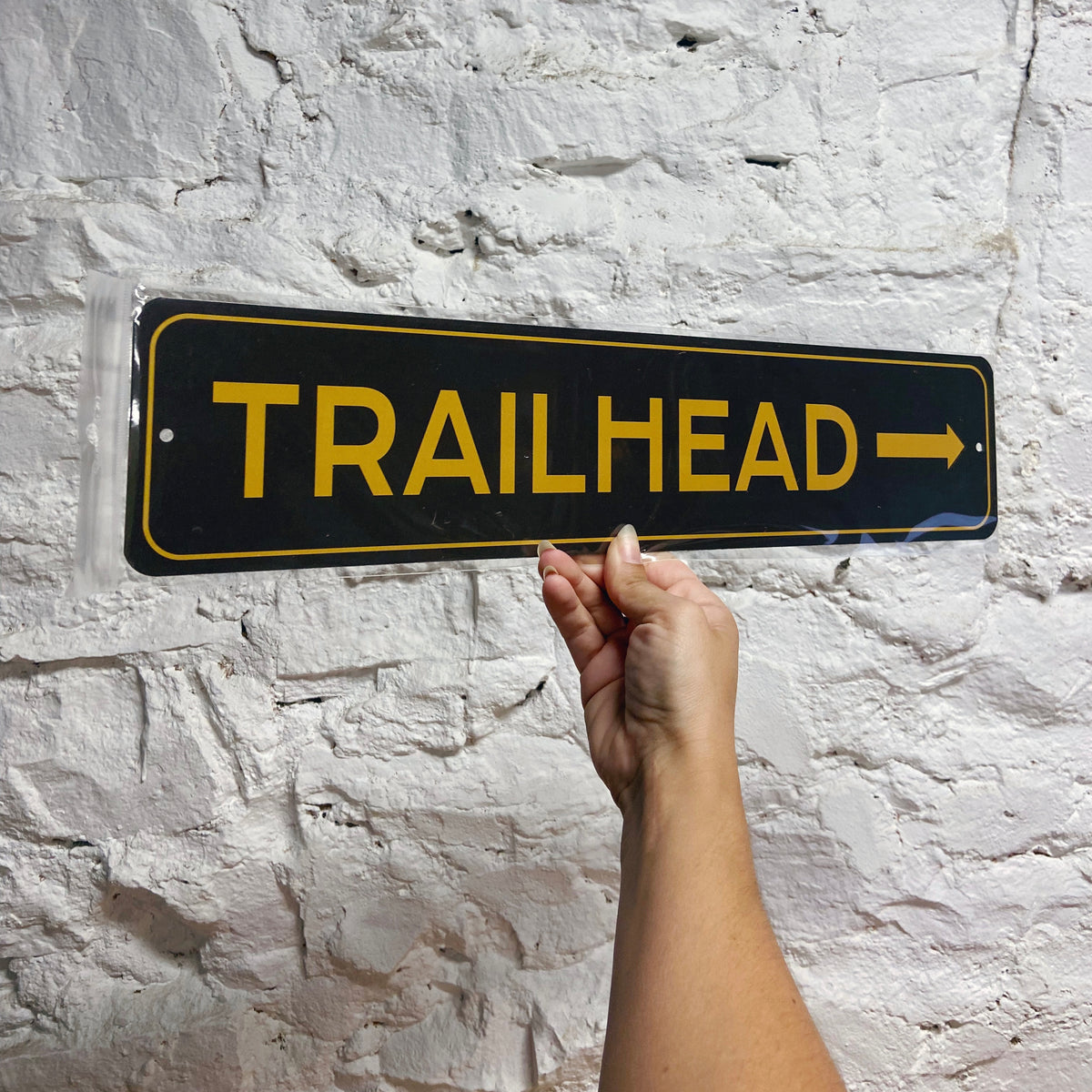 Trailhead Metal Sign – Common Deer