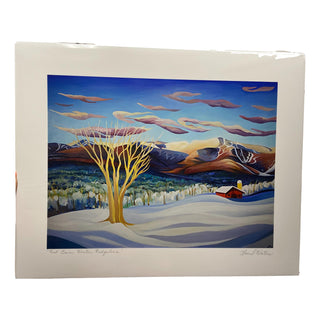 PICKUP ONLY Red Barn Winter - 20x16