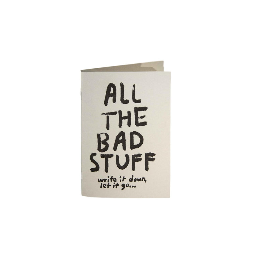 All the Bad Stuff Notebook