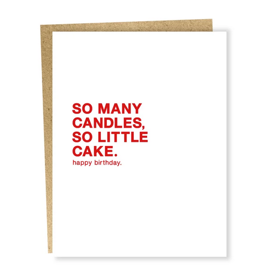 So Many Candles Birthday Card - SP5