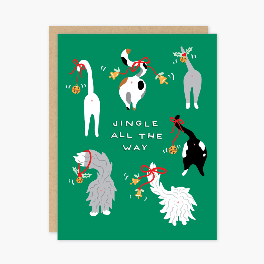 Jingle Cats Holiday Card - PO7