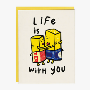 Life Is Butter Card - IM1