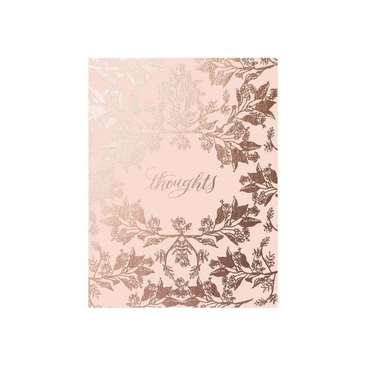 Thoughts Blush Notebook