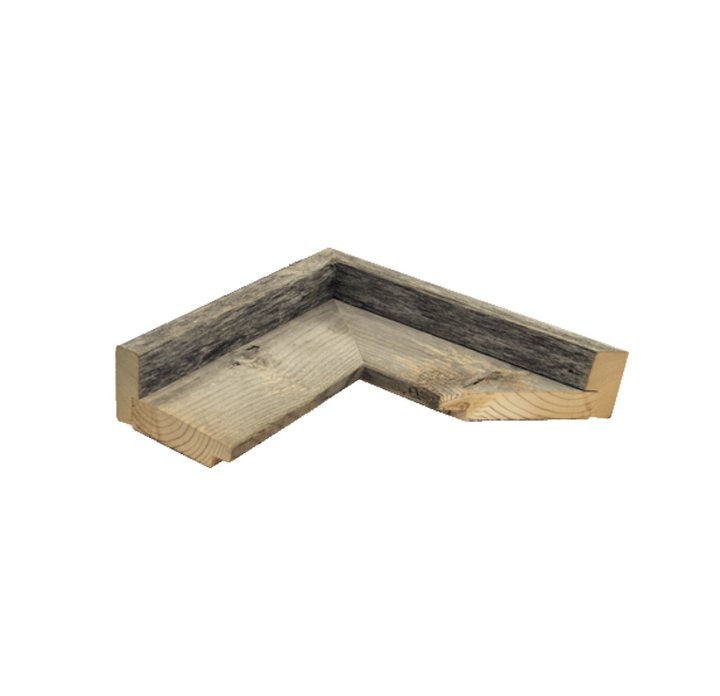 20 x 20 Barnwood Angled Frame - only available for pickup or in-store