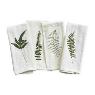 Flour Sack Napkins Set - Wild Fern