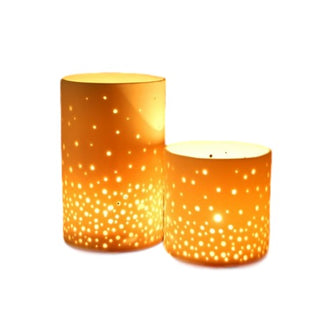 Tabbatha Henry Starry Sky Votive - 4 inch - PICK UP ONLY