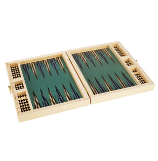 Travel Backgammon Set - Jett Black