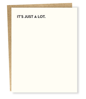 It's Just A Lot Card - SP2