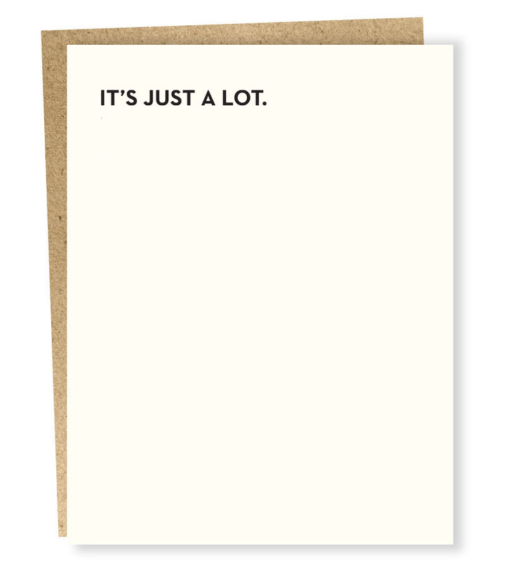 It's Just A Lot Card - SP2