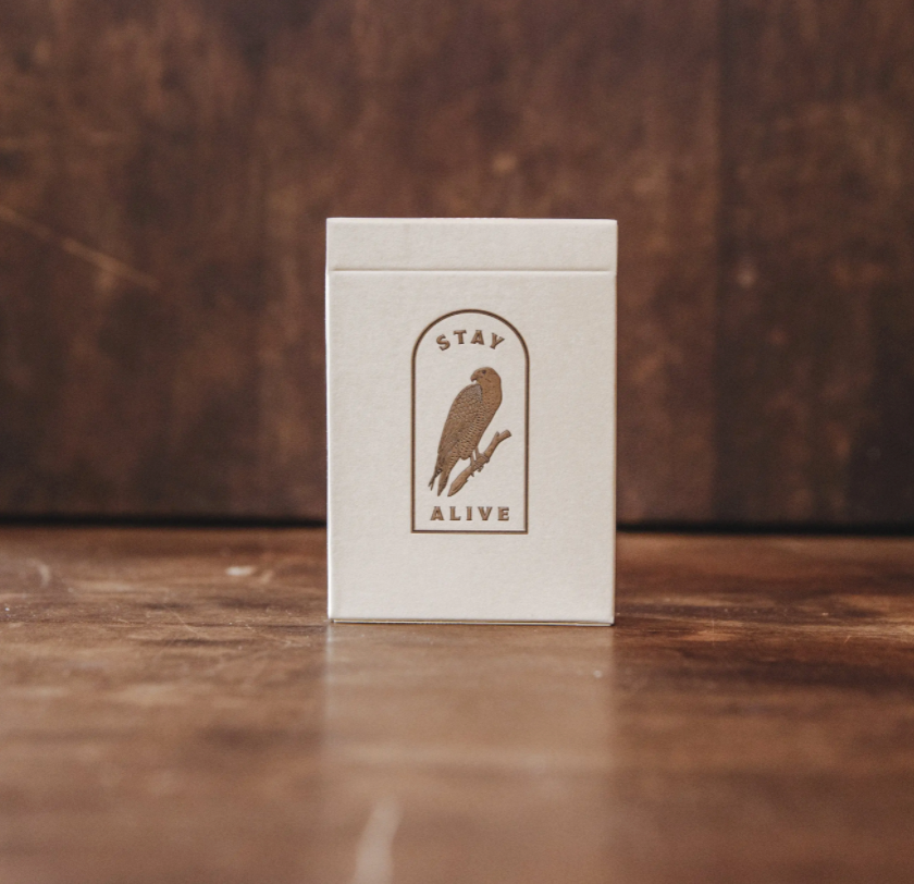 Survival Playing Cards - Cream