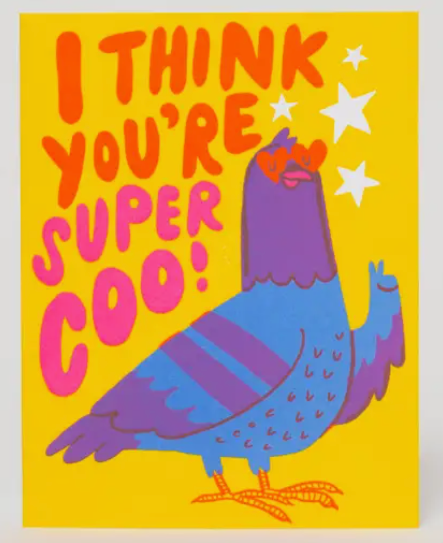 Super Coo Pigeons Card - EP1