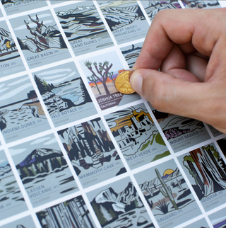 National Parks Scratch-Off Print - 12x16