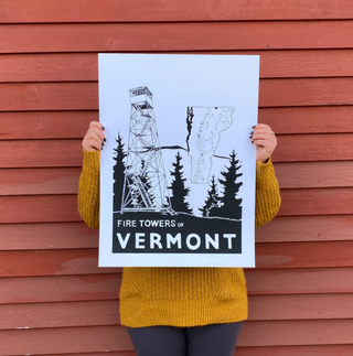Firetower Print - 18x24