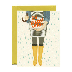 Oh Baby Shower Card - YP4