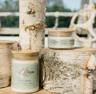 White Spruce Candle
