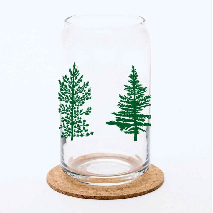 Tree Beer Can Glass - pickup only