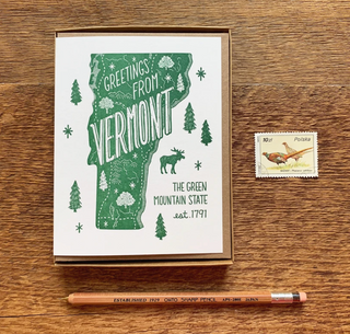 Greetings from Vermont Boxed Set of 6 Cards