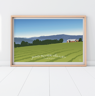 Limited Edition Mad River Valley Print - 13x19
