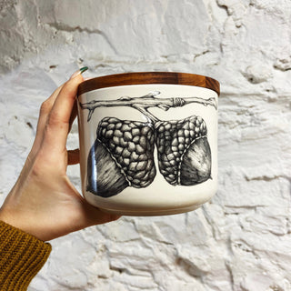 Laura Zindel Mini Canister - Double Acorn