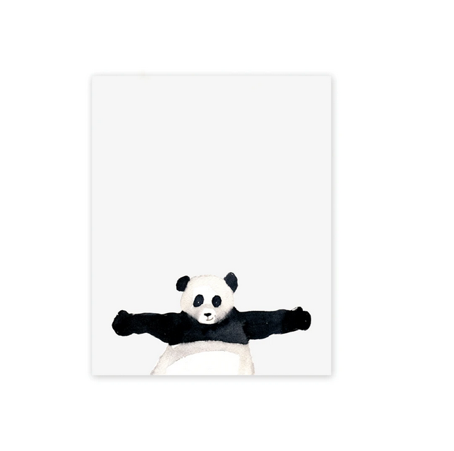 Panda Hug Note Pad