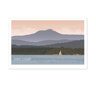 Camel's Hump No. 3 Print - 13x19