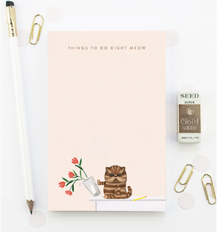 Right Meow Cat Notepad