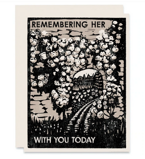 Remembering Her With You Today Card - HP7