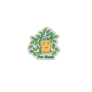 Pot Head Sticker