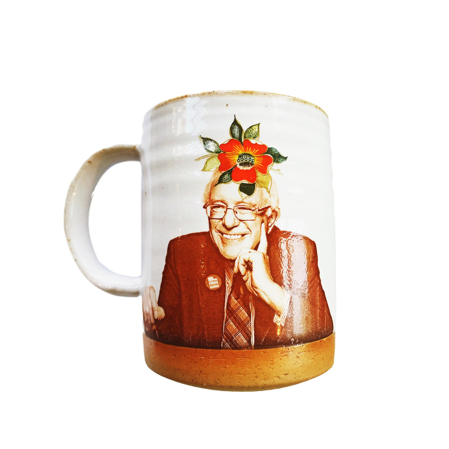 Bernie Flower Crown Mug