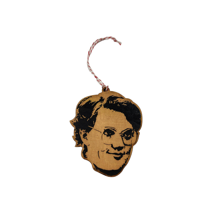 Famous Face Wooden Ornament - Barb from Stranger Things (Shannon Purse)