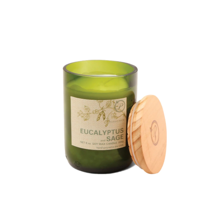 Eco 8oz Candle - Eucalyptus Sage