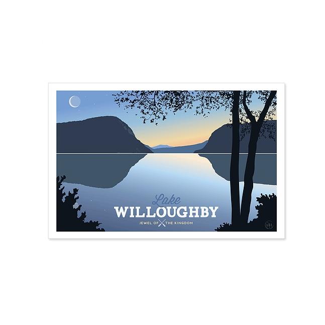 Lake Willoughby Art Print - 13x19